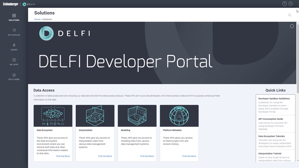 Delfi开发人员门户网站
